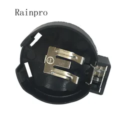 Portapila CR2450 de 2 pines, negro