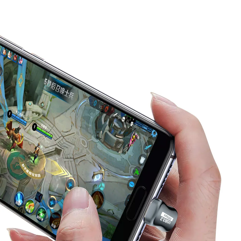 Cable USB tipo C en forma de U, 5A, PD, 100W, usb3.2, gen2, tipo C, carga rápida, Compatible con Samsung, MacBook, dispositivos de USB-C, 4k @ 60Hz, 10gbps - imagen 3