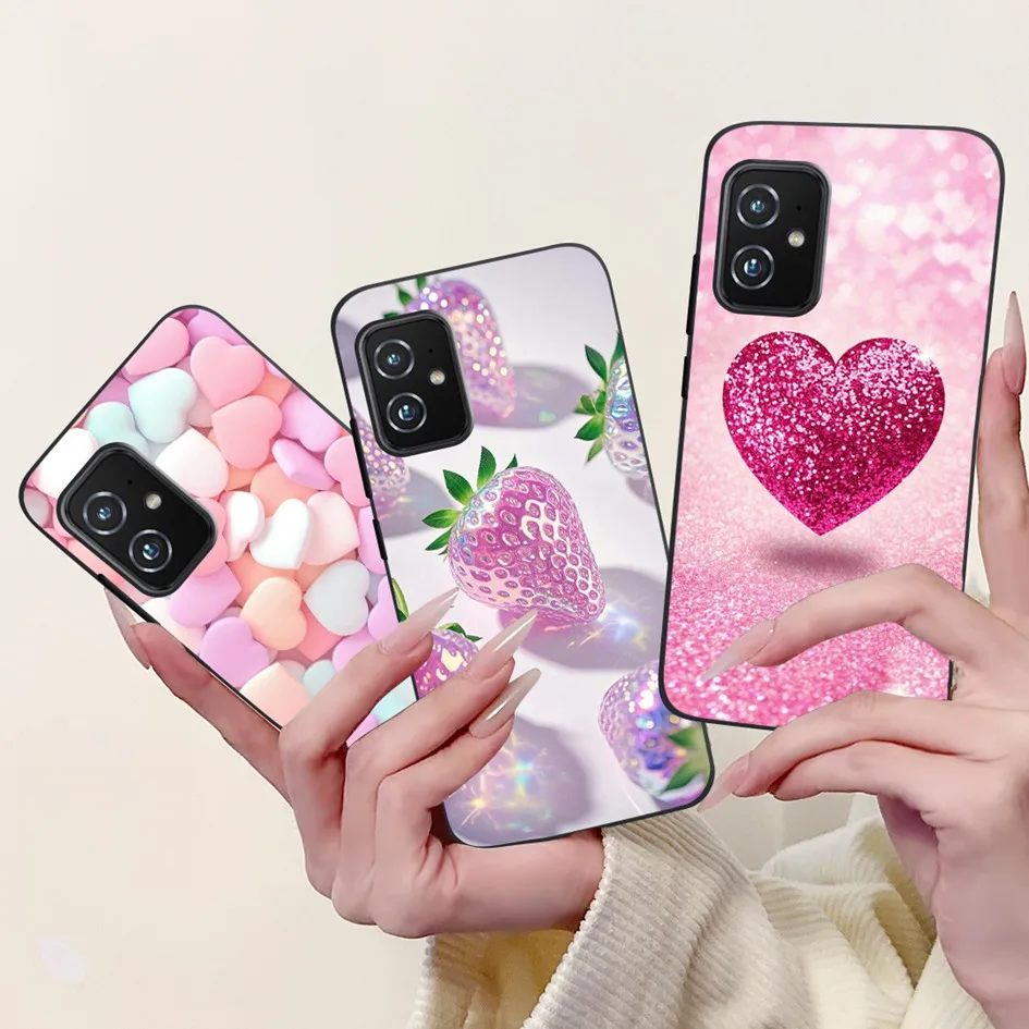 Para Asus Zenfone 8 ZS590KS Funda 5,9 "flor de lujo Funda trasera de silicona suave para teléfono Asus Zenfone8 8Z ZS590KS Fundas I006D Funda - imagen 5