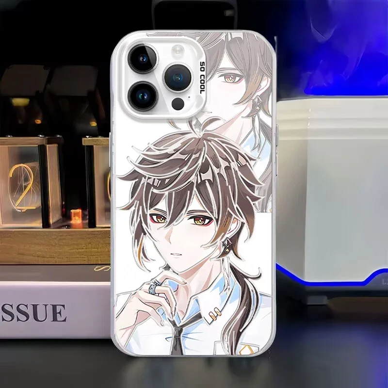 Genshin Impact Furina Zhongli funda para Honor Magic 7 Lite 5 6 Pro X9B X9A X6B X8A X7A X7B 200 Pro 90 Lite P30 Matte IMD - imagen 5