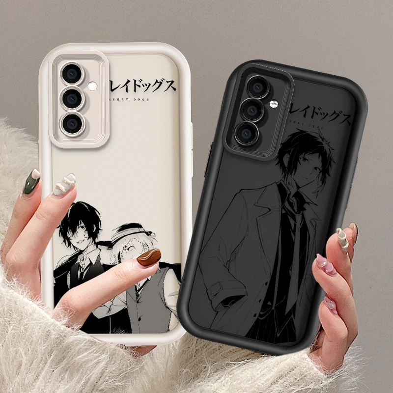 Bungo Stray Dogs para Redmi Note 13 12 11 10 9 Pro Plus 5G POCO F3 F4 F5 X3 X4 X5 GT funda de teléfono con escalera de ojo suave - imagen 2