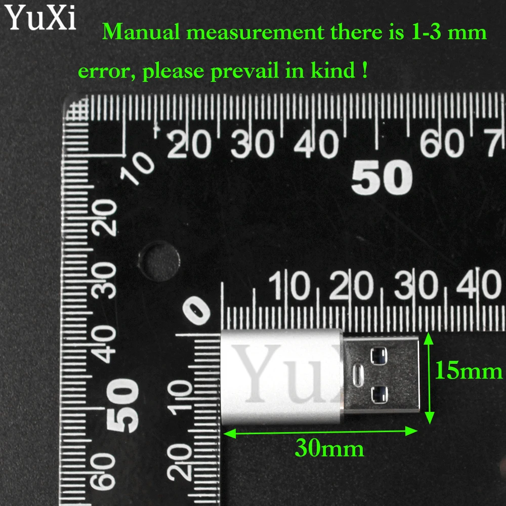 Convertidor de conector USB macho a tipo C hembra, adaptador de transferencia de datos de carga, Cable de cargador, USB 3,1 para teléfono y portátil, 1 ud. - imagen 2