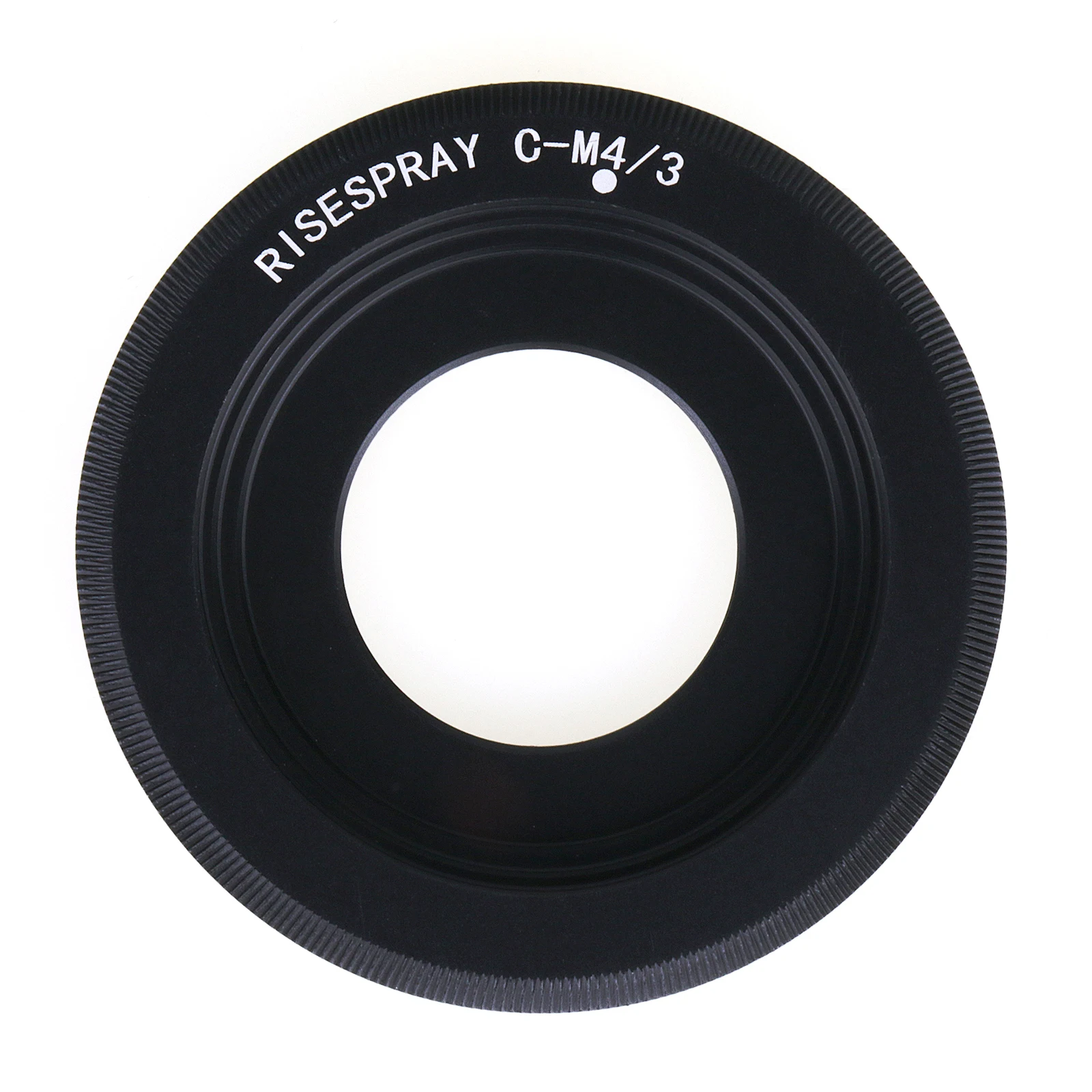 RISESPRAY-Adaptador de lente de película con puerto C, adaptador de anillo C-M4/3, c-m43 G6/GF5/GH1 para Olympus- E-P5, adaptador de lente de montaje de rosca E-P7L