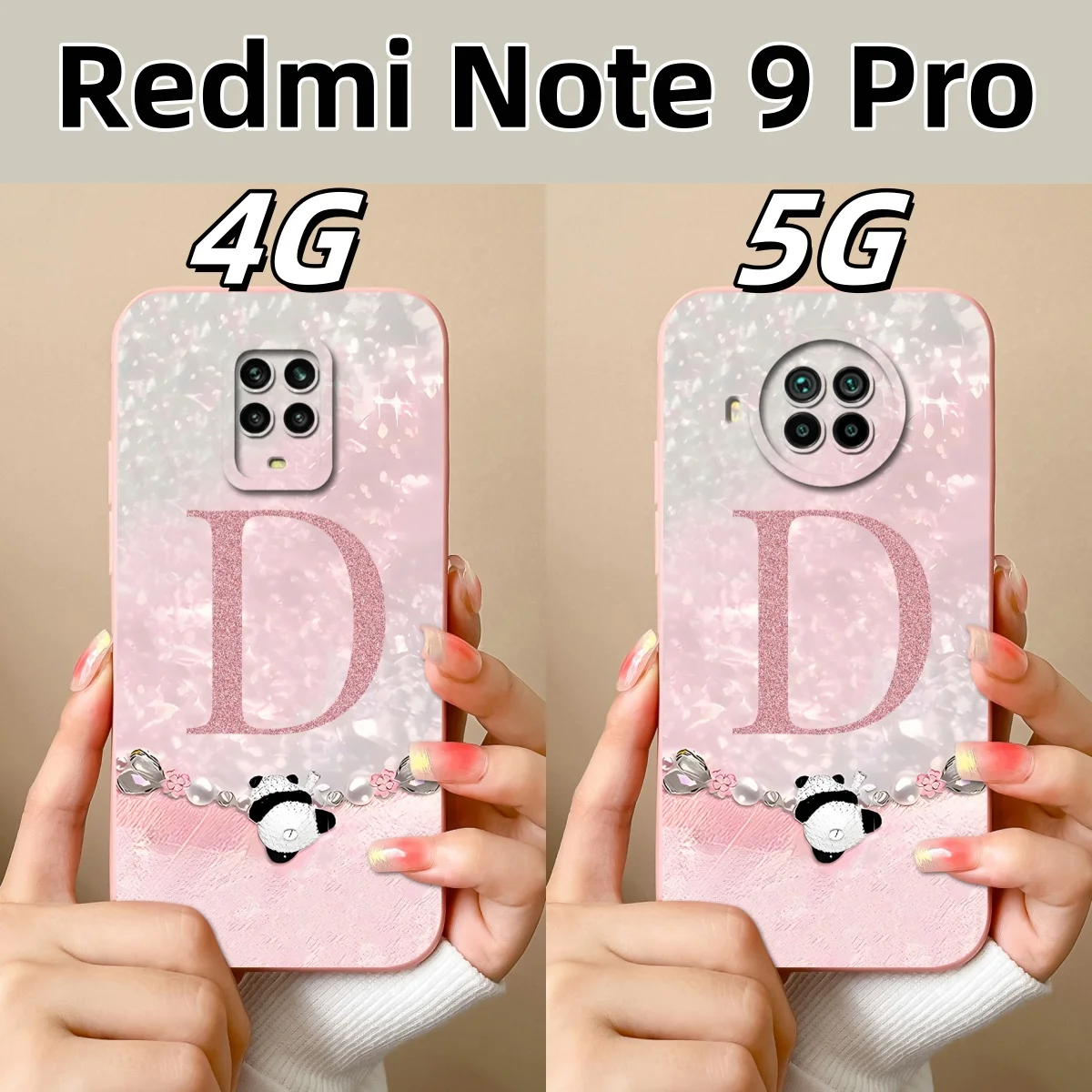 Funda para Redmi Note 9 Pro Max, bonitas fundas con letras para Xiaomi Redmi Note9 9Pro 4G 5G, fundas de teléfono de protección completa de silicona suave - imagen 4