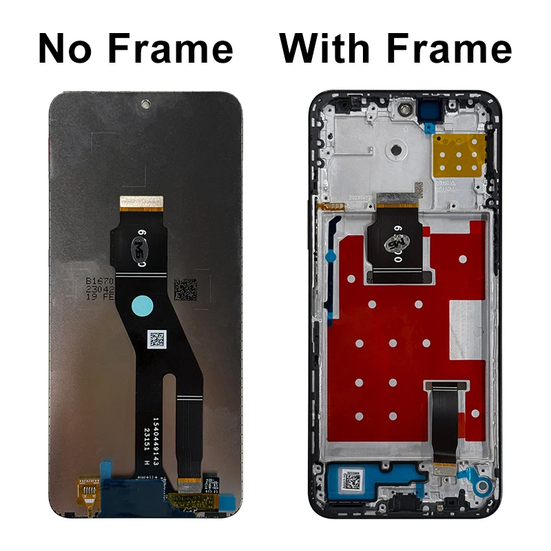 100% probado LCD para HeiX8A CRT-LX1 CRT-LX2 CRT-LX3 pantalla LCD MONTAJE DE digitalizador con pantalla táctil para reemplazo de pantalla honor X8A - imagen 3