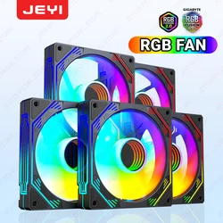 Ventilador 120mm ARGB JEYI – Kit Silencioso con Controlador