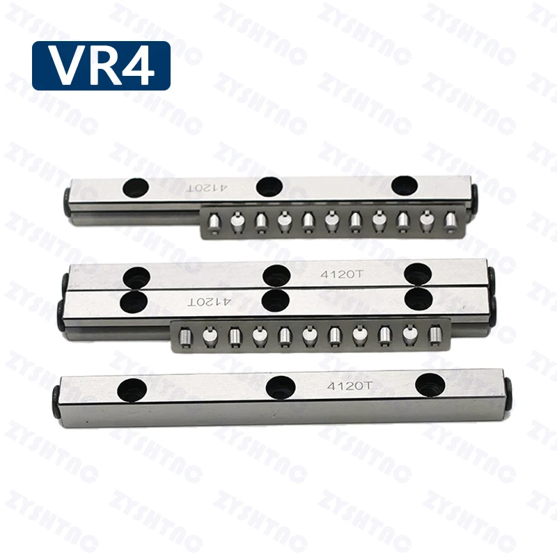 Guía de rodillos cruzados VR4 CRW4 NV SV VR4080/4120/4160/4200 VR4-80/120/160/200/240 movimiento lineal de alta precisión alta velocidad bajo ruido - imagen 3