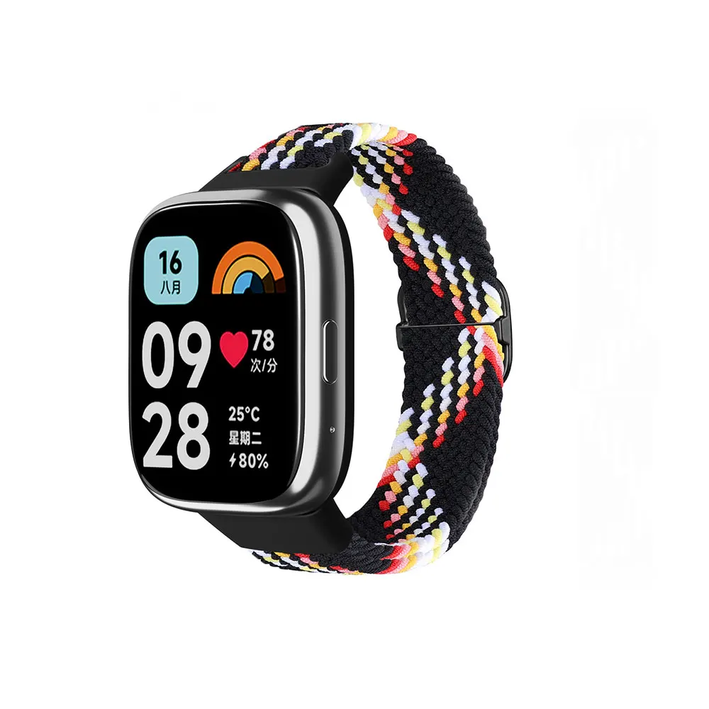 Correa de nailon para reloj Xiaomi Redmi Watch 3, accesorios de correas activas, correa de repuesto deportiva transpirable para Redmi 3 Lite - imagen 3