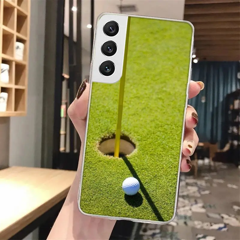 Funda de teléfono de silicona deportiva de Golf moderna para Samsung Galaxy S23 S24 S25 Ultra S21 Plus S20 FE S22 S10 + Funda de borde Galaxy S23 - imagen 4