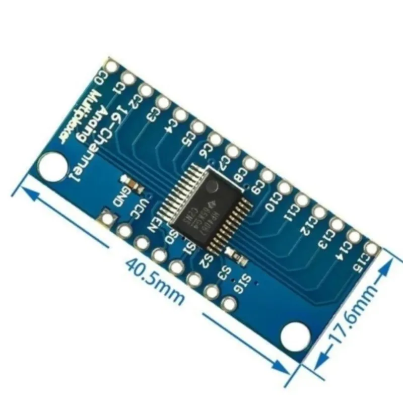 CD74HC4067 Multiplexor analógico CMOS de 16 canales de alta velocidad para analógico/digital - imagen 5
