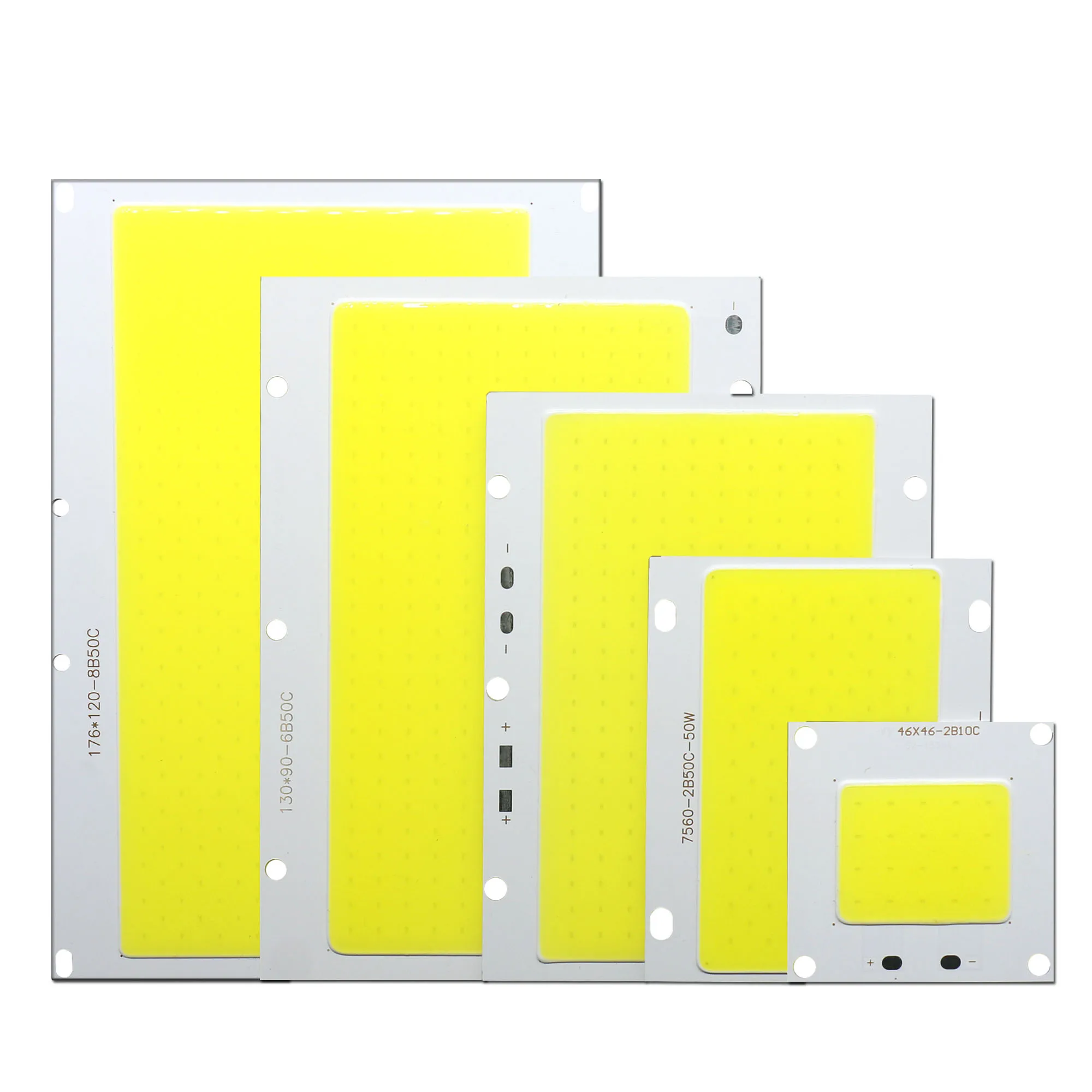 Chip LED COB 10W 20W 30W 50W 100W DC30-32V IC inteligente sin necesidad de controlador lámpara LED para foco de luz de inundación fuente de luz de iluminación DIY