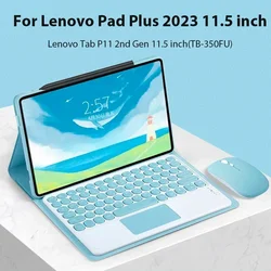 Lenovo Pad Plus 2023 Funda con Teclado 11,5 para Tab P11 2a Gen