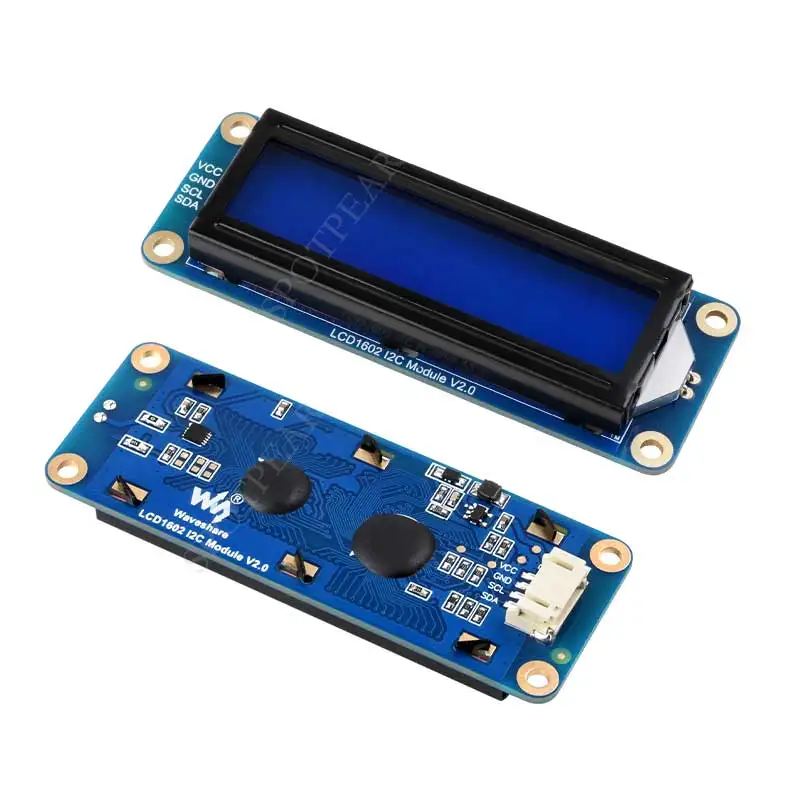 Módulo LCD1602 I2C PWM retroiluminación ajustable 3,3 V/5 V para Arduino/Raspberry Pi/Pico/Jetson Nano/ESP32 - imagen 2
