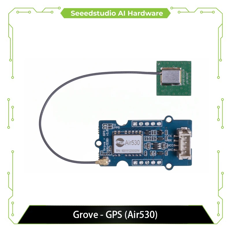 Grove - GPS (Air530) ubicación GPS, comunicación de larga distancia, módulo de navegación de posicionamiento satelital, para GPS Galileo Beidou