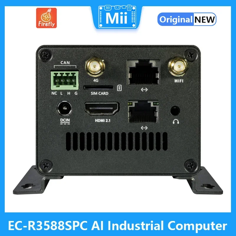 Firefly EC-R3588SPC Rockchip RK3588S nuevo procesador octa-core de 64 bits ordenador Industrial SDK Mini PC Industrial de código abierto - imagen 4