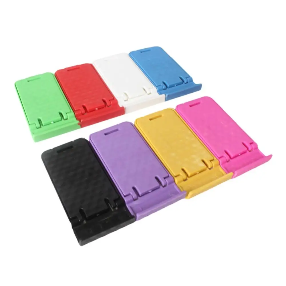Mini soporte de plástico plegable Universal para teléfono móvil, soporte de mesa de escritorio - imagen 5