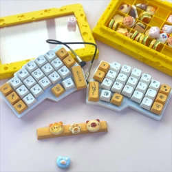 Corne V4.1 Teclado split intercambiable en caliente RGB QMK Vial