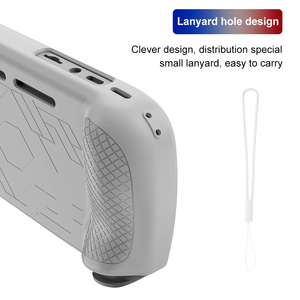 Funda protectora de silicona a prueba de golpes, funda protectora antiarañazos para consola de juegos ANBERNIC RG 406H - imagen 4