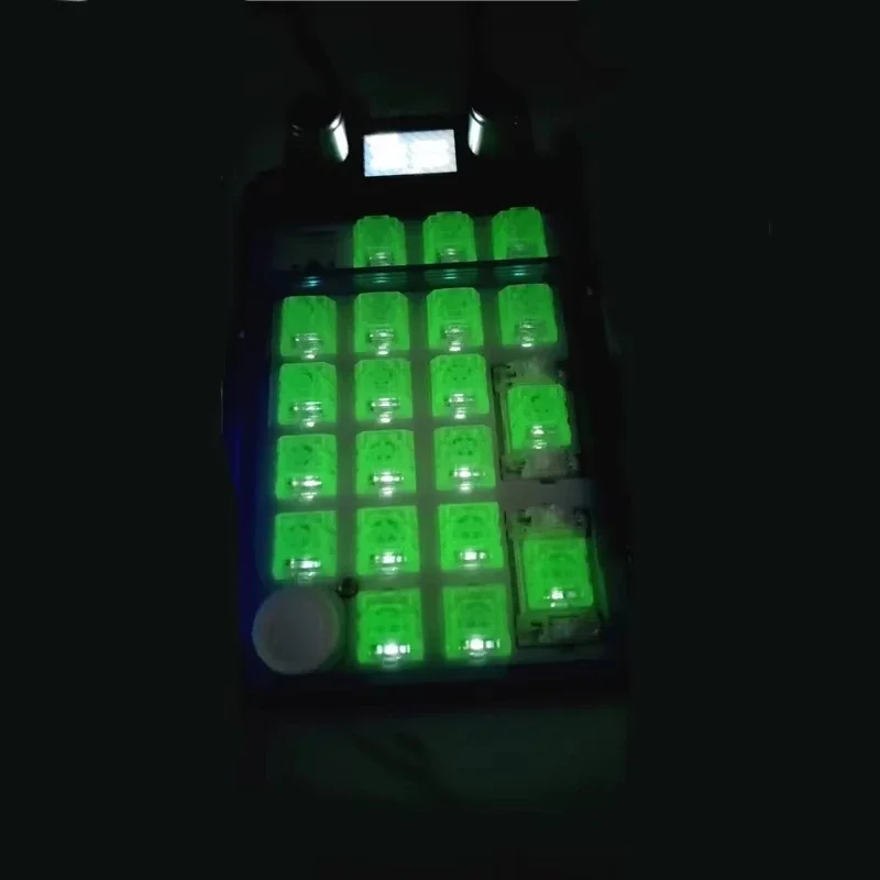 Kailh Box Night Firefly teclado interruptor Clicky táctil 60g RGB para teclado mecánico DIY SMD MX luminoso transparente juego de PC - imagen 3