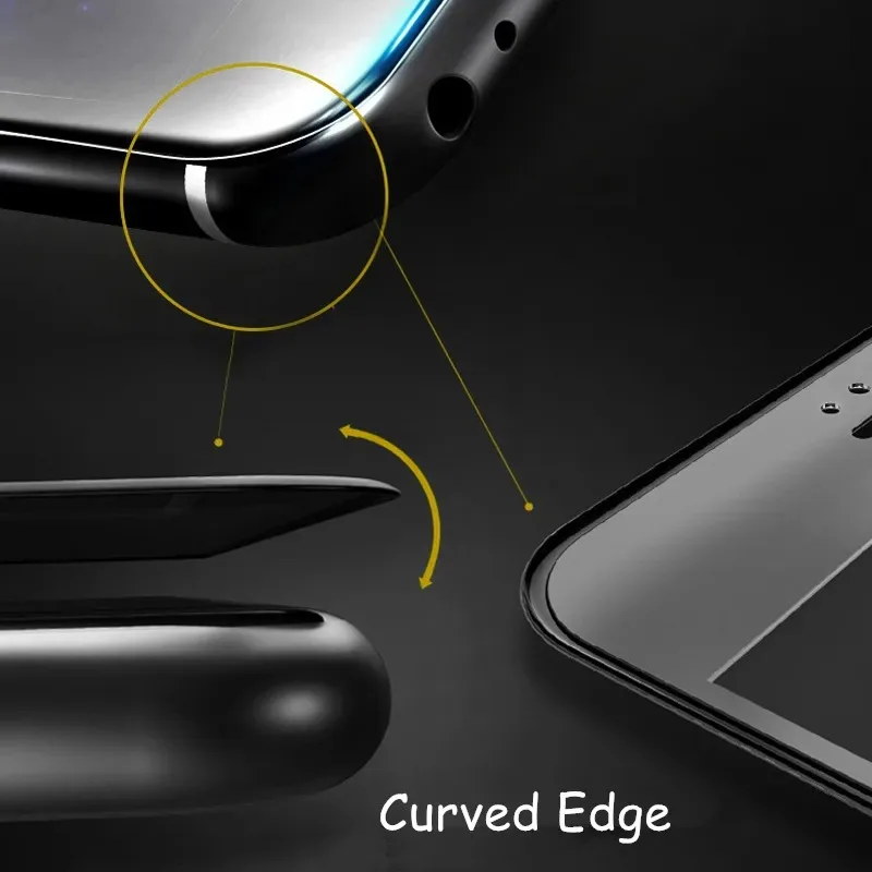 Protector de pantalla de vidrio templado para Vivo V40, 2 piezas, película protectora de lente, 3D - imagen 5