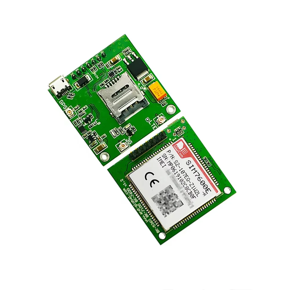 Placa de ruptura del módulo SIMCOM SIM7600E-H LTE Cat4, placa SIM7600ECore de bajo costo LTE-FDD B1 B3 B7 B8 B20