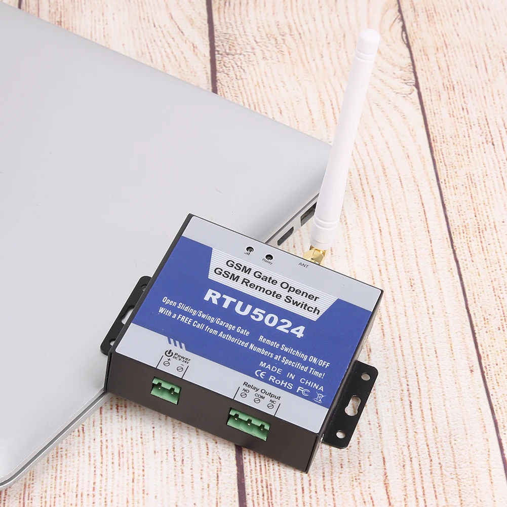 RTU5024 GSM interruptor de relé de apertura de puerta llamada gratuita 850/900/1800/1900MHz enchufe UE EE. UU. para protección de puertas del hogar - imagen 4