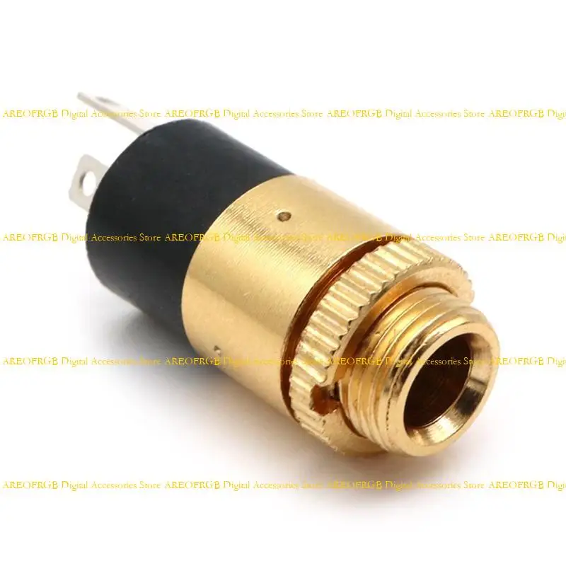 E21E STEREO PANEL Adaptador oro auriculares metal auriculares metal - imagen 3