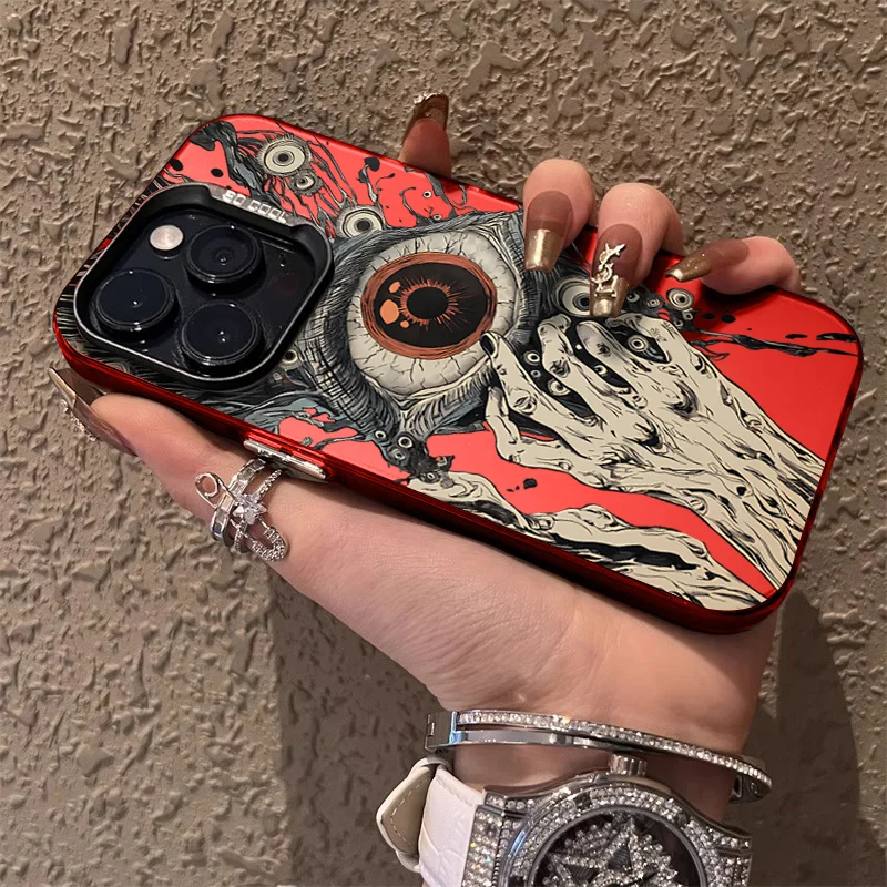 Funda Ins The Eye of Cthulhu para Samsung A73 A72 A55 A54 A53 A35 A34 A33 A32 A30 A24 A23 A22 A14 A05 4G 5G, funda mate a prueba de golpes - imagen 2