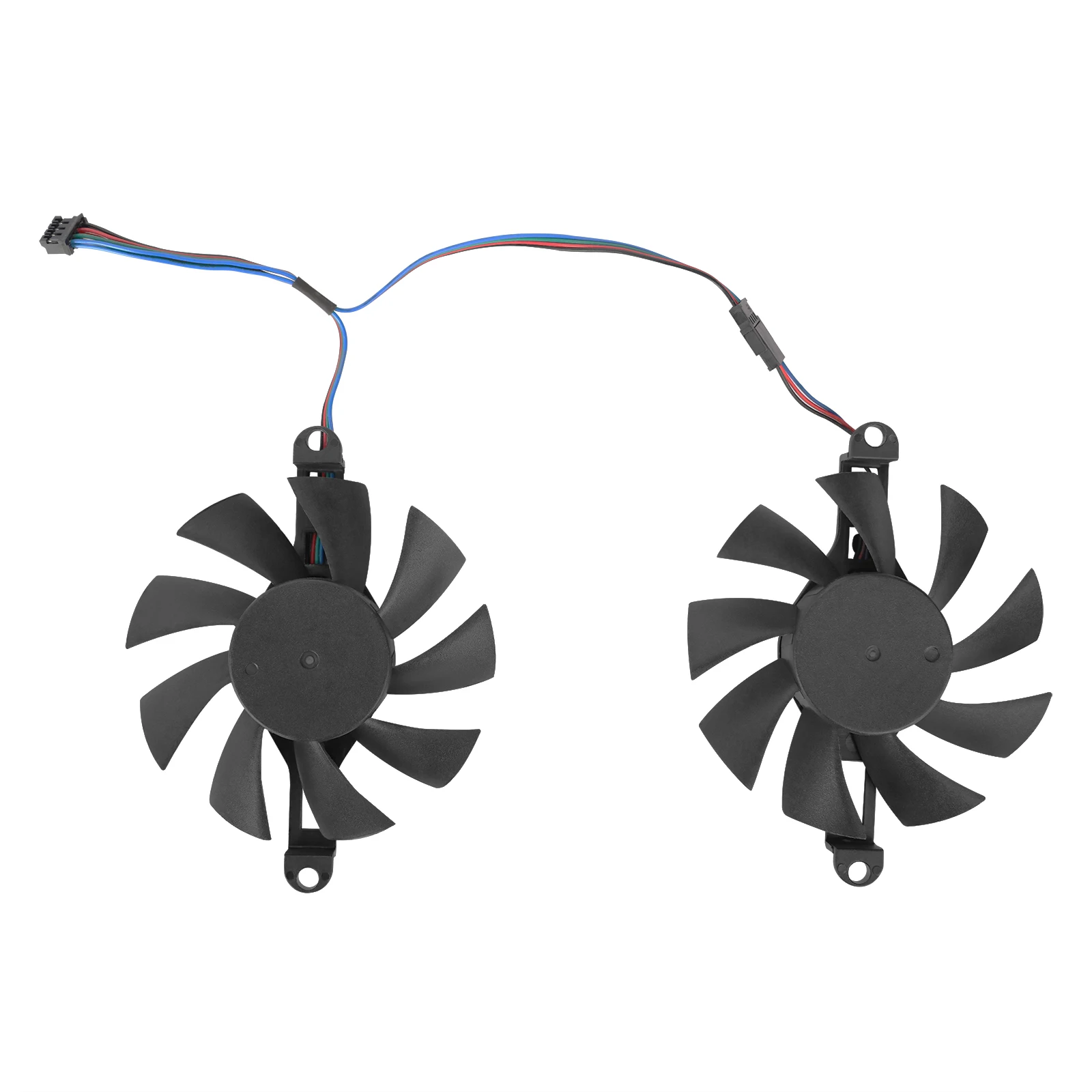 Enfriador de tarjeta de vídeo de 75MM, ventilador de repuesto para tarjeta gráfica colorida GeForce GTX 950, 960, 1050, 1050Ti, 1060, P106-100, iCafe - imagen 4
