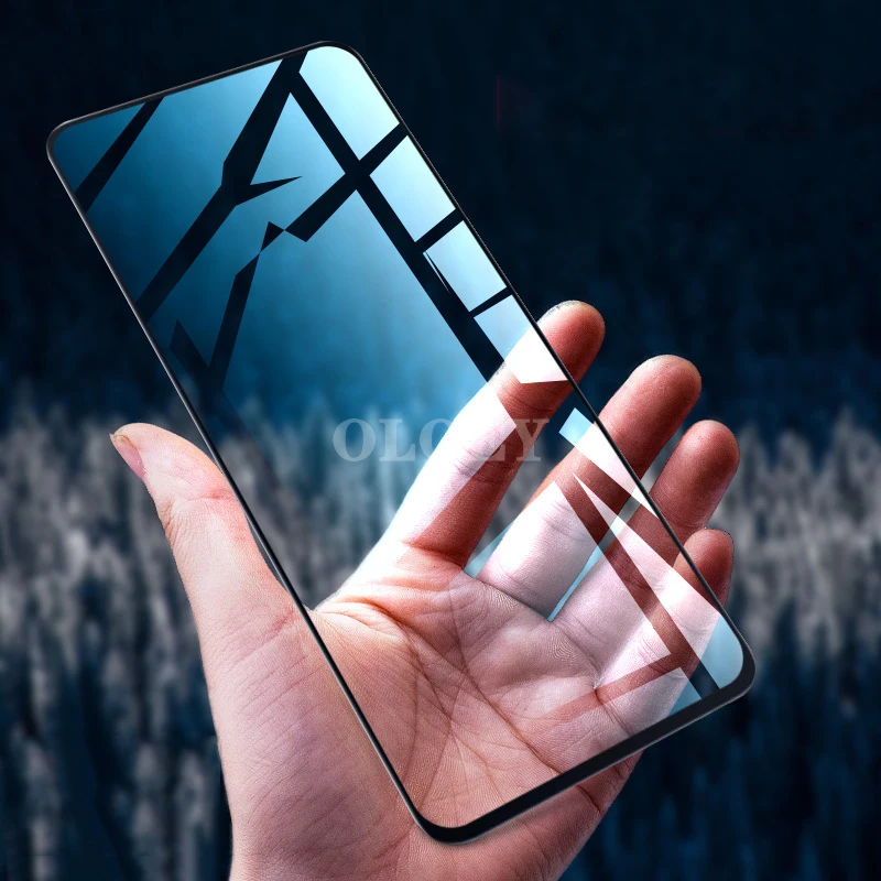 Carcasa protectora de vidrio templado 9H, accesorios de seguridad para xiaomi poco X3, NFC, M2, F2 Pro, cubierta completa X2, x3nfc, m2pro, f2pro - imagen 2