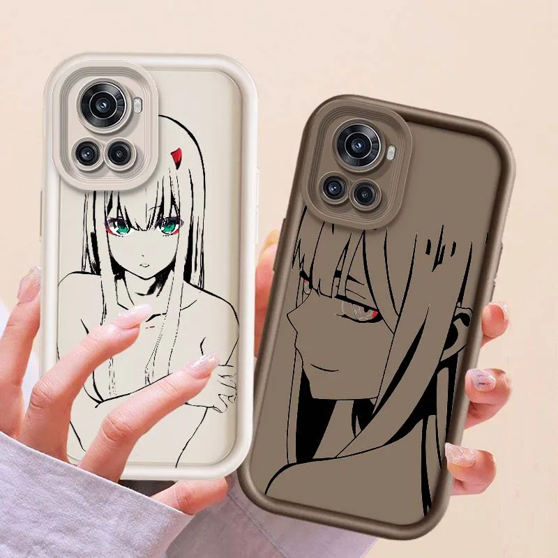 Zero Two Anime para Oneplus Nord 4 2T N20 CE4 CE2 ACE 3 3V Oneplus 11R 10T 11 8T 9R Shell Eye escalera funda de teléfono cubierta de moda