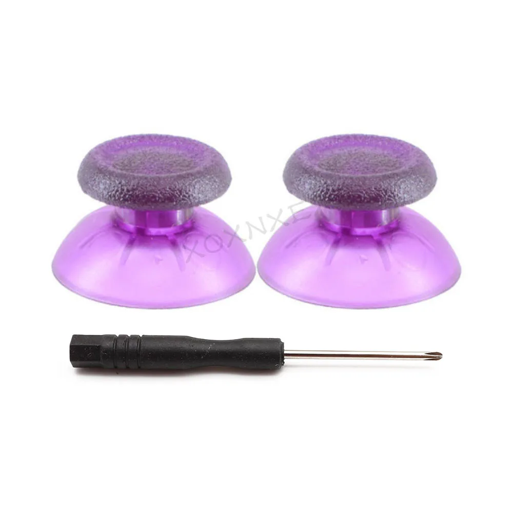 1 Juego de palancas de mando para PS4, palancas de pulgar analógicas, tapas de setas + destornillador para Sony PS4/PS4 Slim/PS4pro - imagen 5