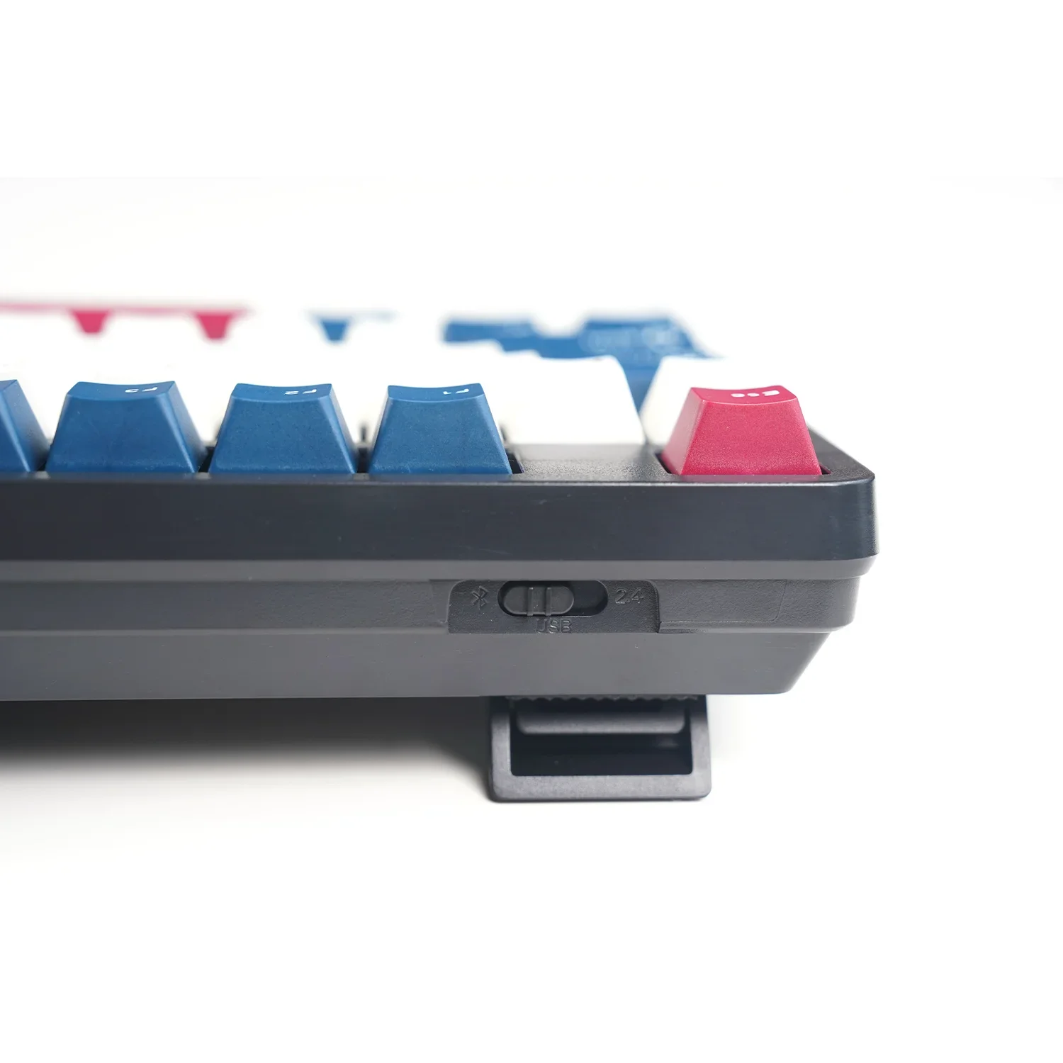 Mathew Tech KC98 Pro Teclado mecánico de tres modos Diseño 98% RGB Pantalla inteligente intercambiable en caliente inalámbrica y soporte de software de perilla - imagen 5