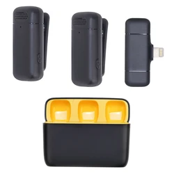 FOTGA Micrófono Lavalier Profesional Portátil para iPhone Android Streaming