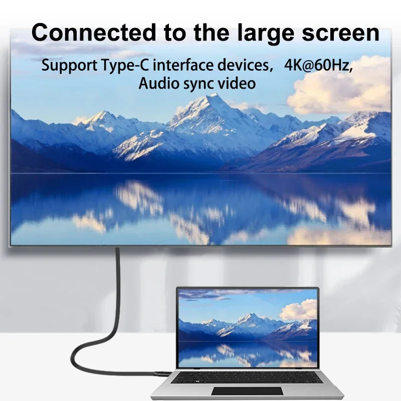 Cable USB3.2 Gen2 Usb3 2 Gen2x2 PD 100W tipo USB C a USB C Cable 3m 2m 1m 15cm corto 5m 5Gbps Cable de datos 20Gbps Tranfer 4K 60Hz - imagen 4