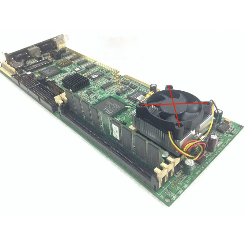 Caliente para la placa base del ordenador Industrial Axiomtek SBC-597 REV A1.2