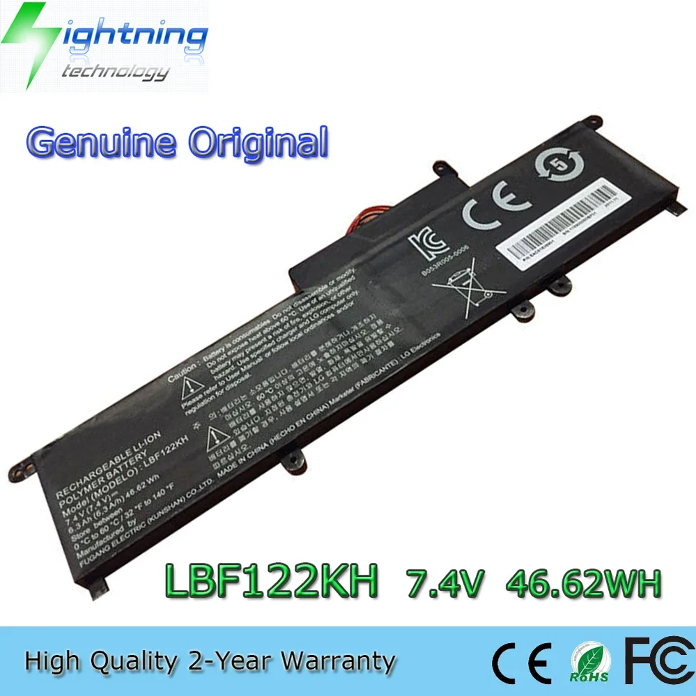 Batería Original para ordenador portátil LBF122KH 7,4 V 46.62Wh para LG Xnote P210 P220 P330 P210-G.AE21G P210-GE20K