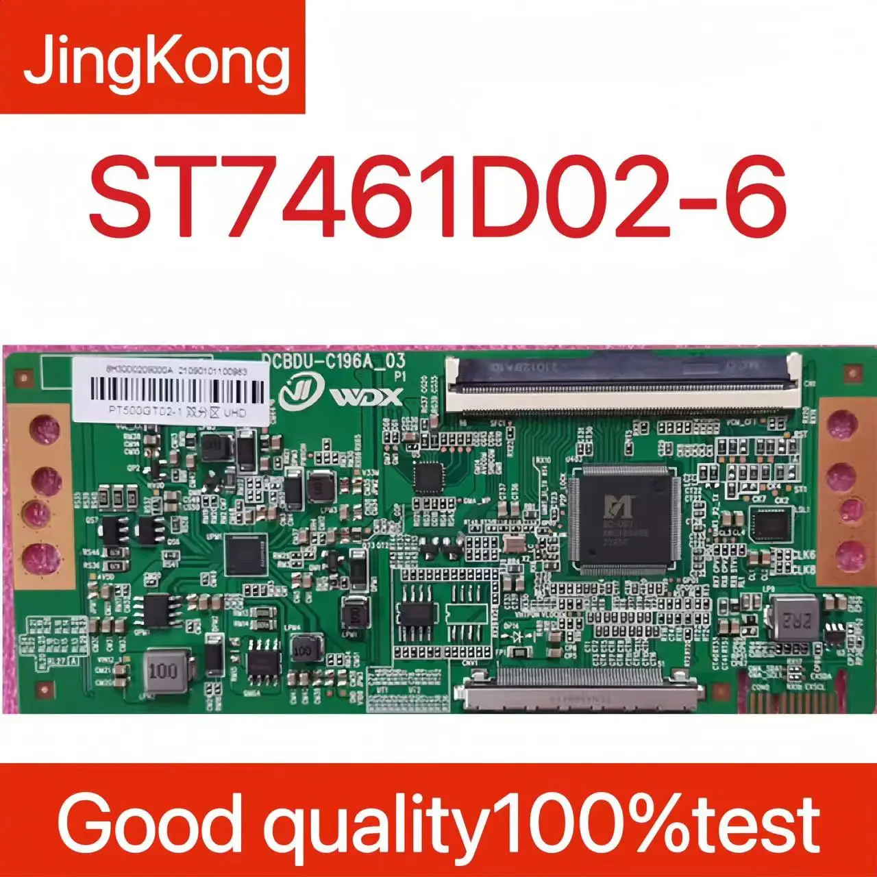 Placa lógica recién mejorada ST7461D02-6 4K 2K puerto único 96PIN