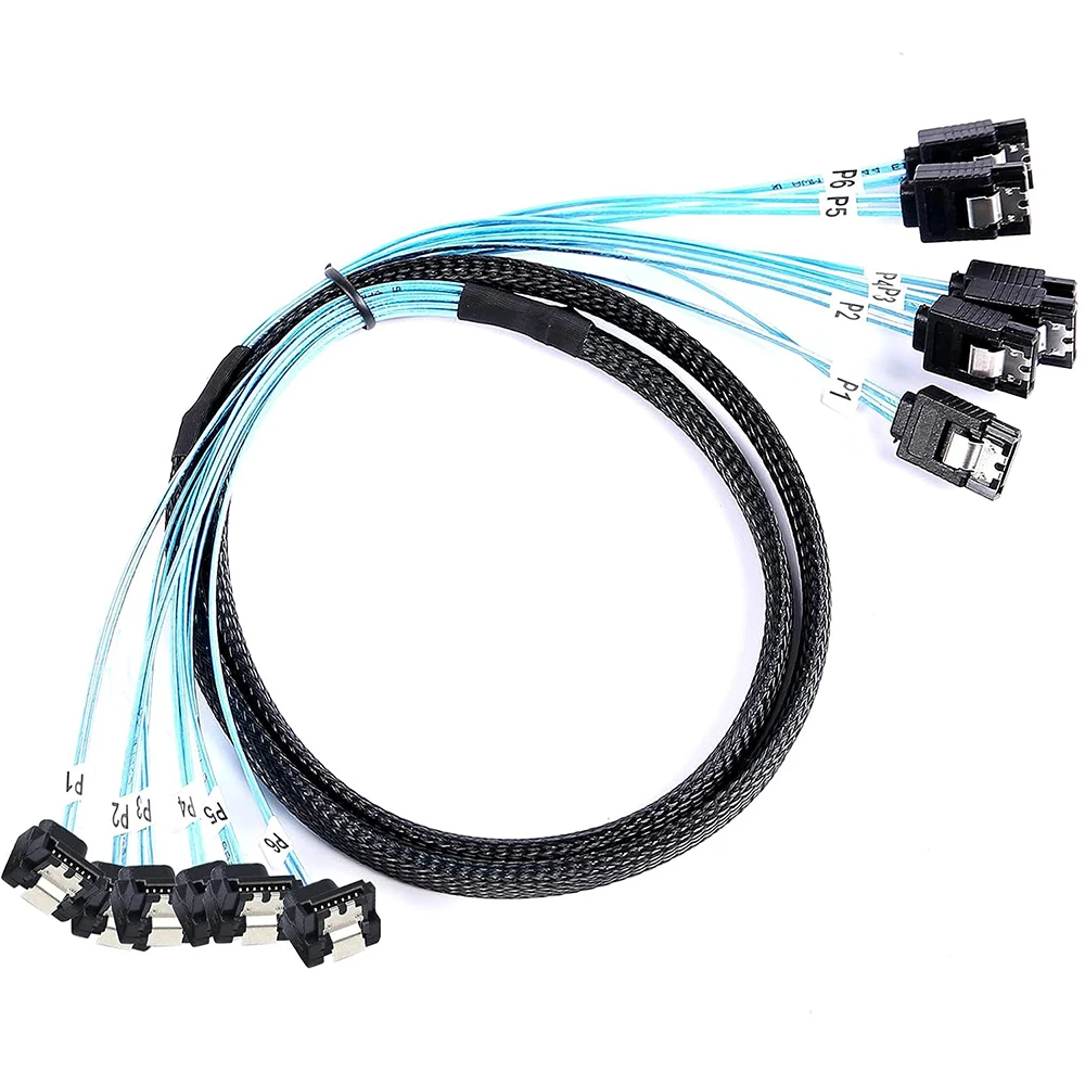 Cable SATA ángulo recto para servidores de alta velocidad - imagen 5