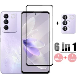Vivo V27e Protector Pantalla Vidrio Templado Antigolpes