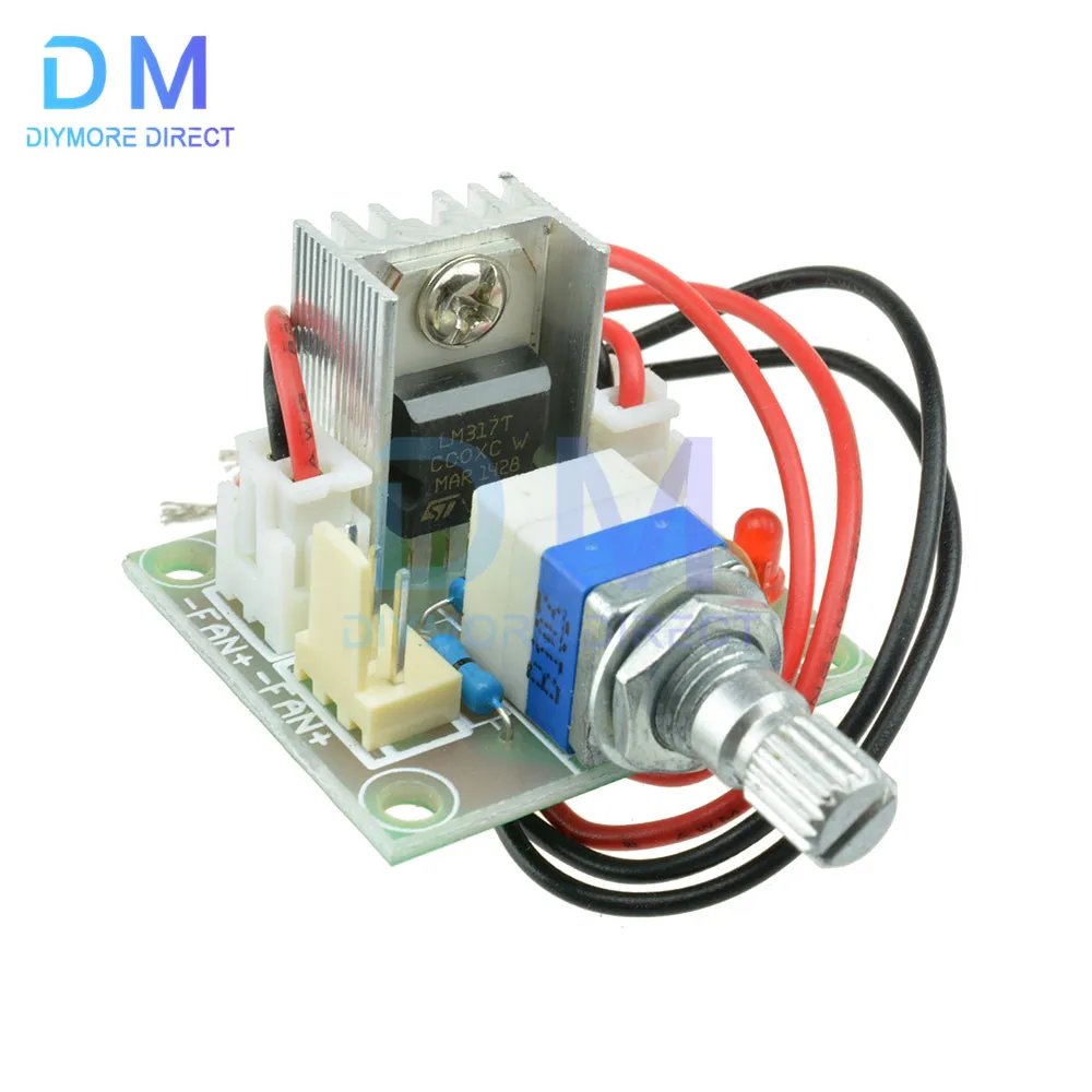 Convertidor lineal LM317 DC, reductor de tensión, módulo de Control de velocidad, 3,25-15V a DC1.25V-13V - imagen 5