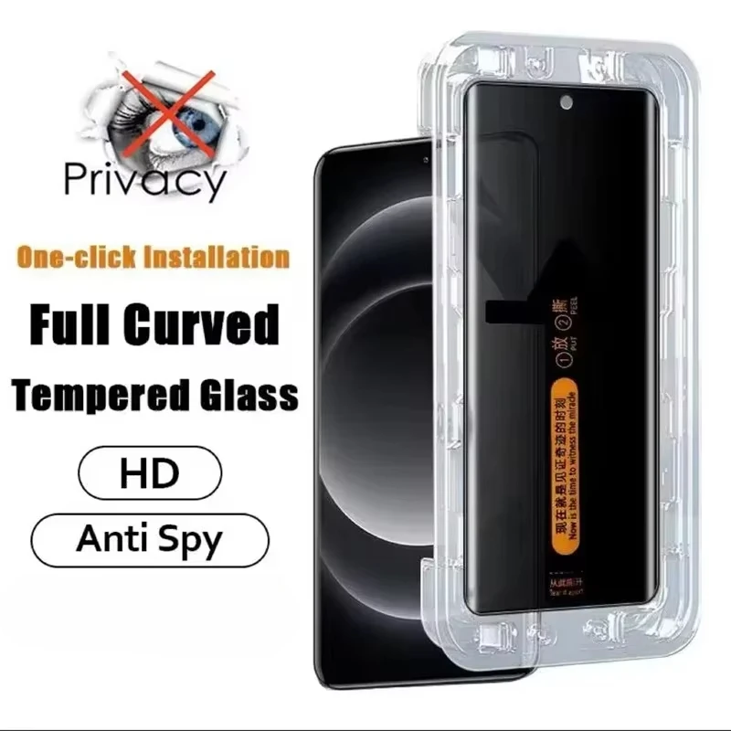 Protector de pantalla de privacidad para Oneplus 13 12 vidrio templado antideslumbrante oneplus 11 10 Pro 8 9 Ace 3 2 con herramienta de instalación automática