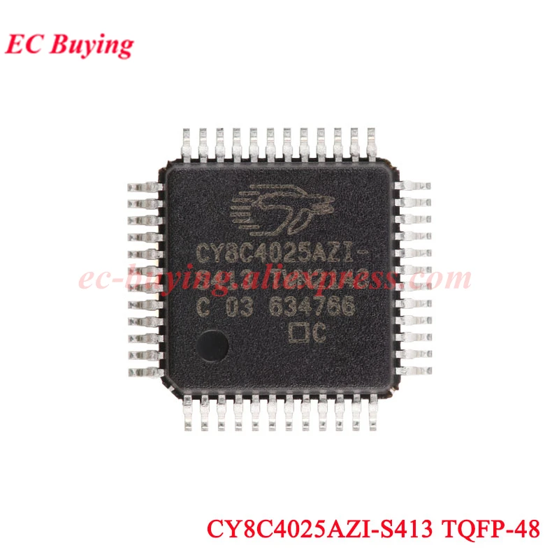 1 unidad-10 Uds CY8C4025AZI-S413 TQFP-48 ARM-M Chip microcontrolador MCU de 32 bits 24Mhz 32KB Flash 4KB SRAM IC