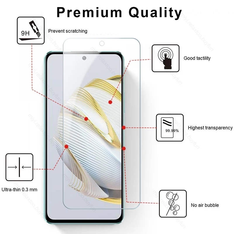 Vidrio Protector 6 en 1 para Huawei Nova 10 SE, película protectora de pantalla para cámara Huawei Huawey Nova10SE Nova 10SE Nova10 SE - imagen 3