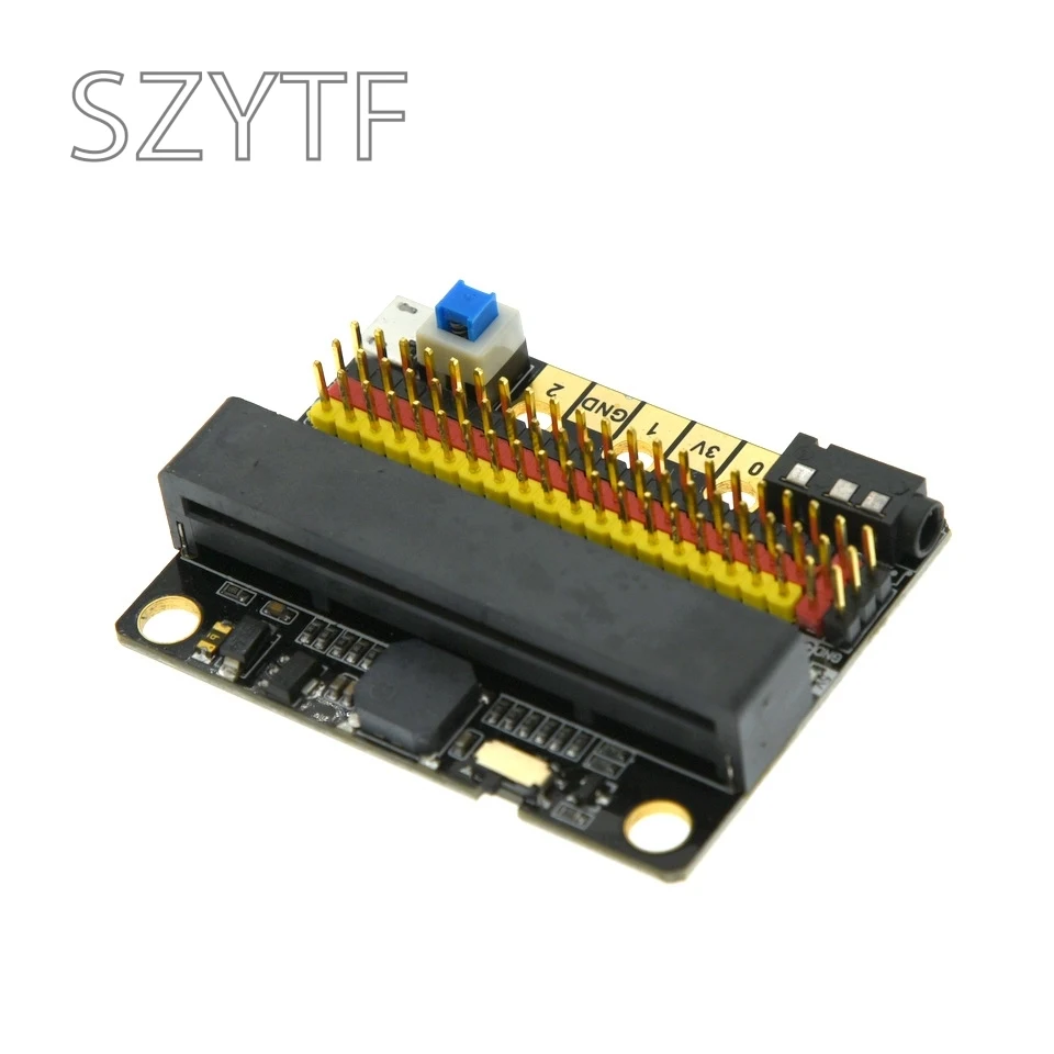 Tarjeta de extensión Micro: Bit Placa de adaptador de Microbit IOBIT V2 admite programación de Scratch Python - imagen 4