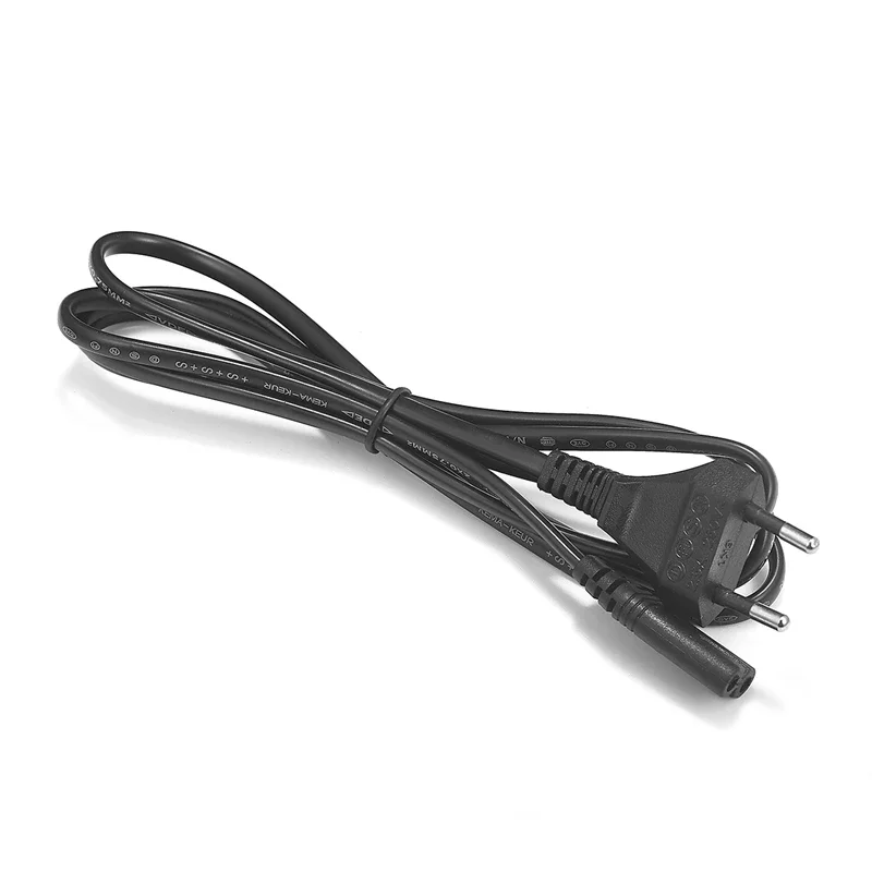 Cable de extensión de alimentación de la UE, Cable de alimentación C7, figura 8, enchufe europeo, Cable de CA para Samsung, LG, Sony, TV, Monitor Samsung, fuente de alimentación PS2 3 - imagen 4