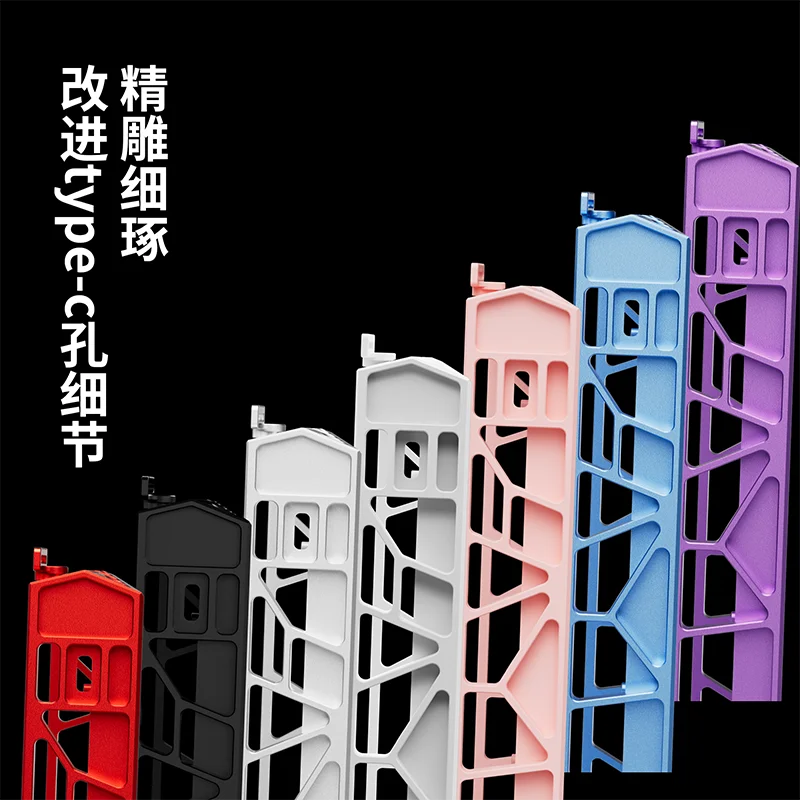 Carcasa para teclados mecánicos AR60, carcasa de aleación de aluminio hueca personalizada compatible con Wooting60 GH60 Mp6 + Mad60 GT60, accesorios para teclado - imagen 3