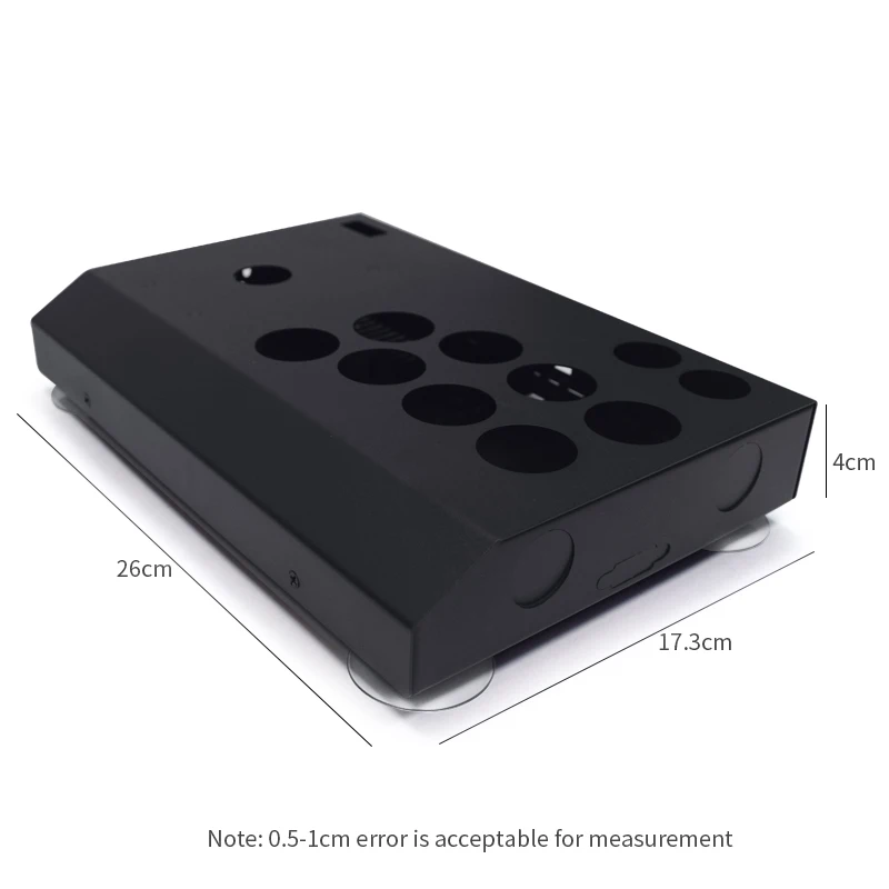 Caja de madera vacía para máquina de juegos recreativos, bricolaje, se puede instalar, botón de Joystick para videojuegos Retro - imagen 5