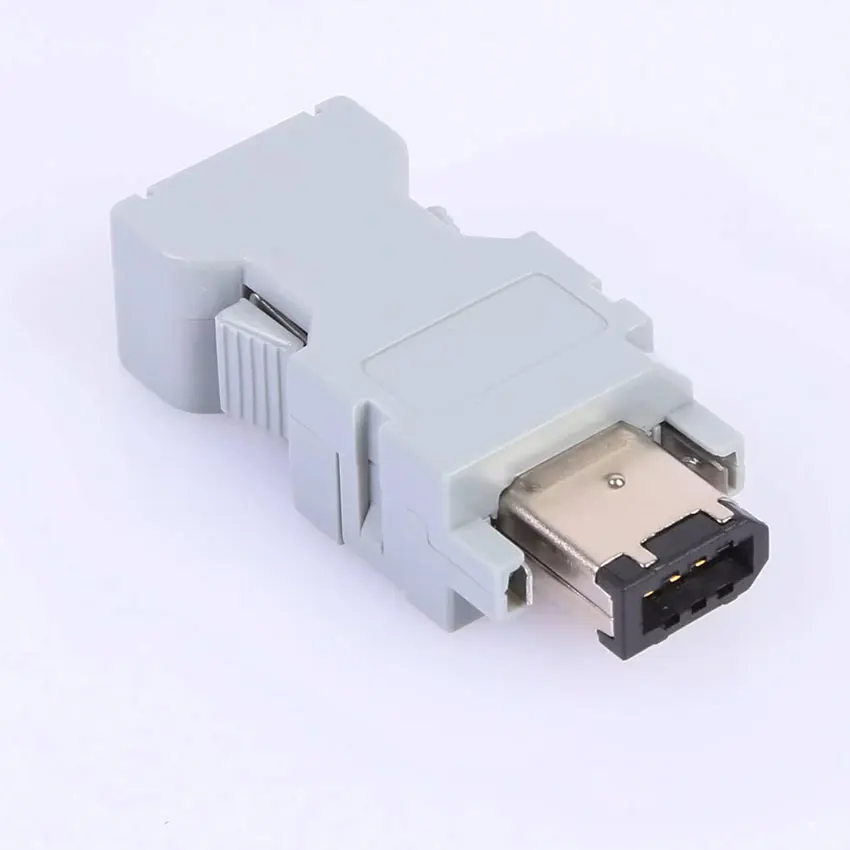 1/5/10 Uds macho hembra IEEE 1394 enchufe de 6 pines SM-6E SM-6P Servo conector cruzado MOLEX 55100-0670 54280-0609 soldadura de cable - imagen 3