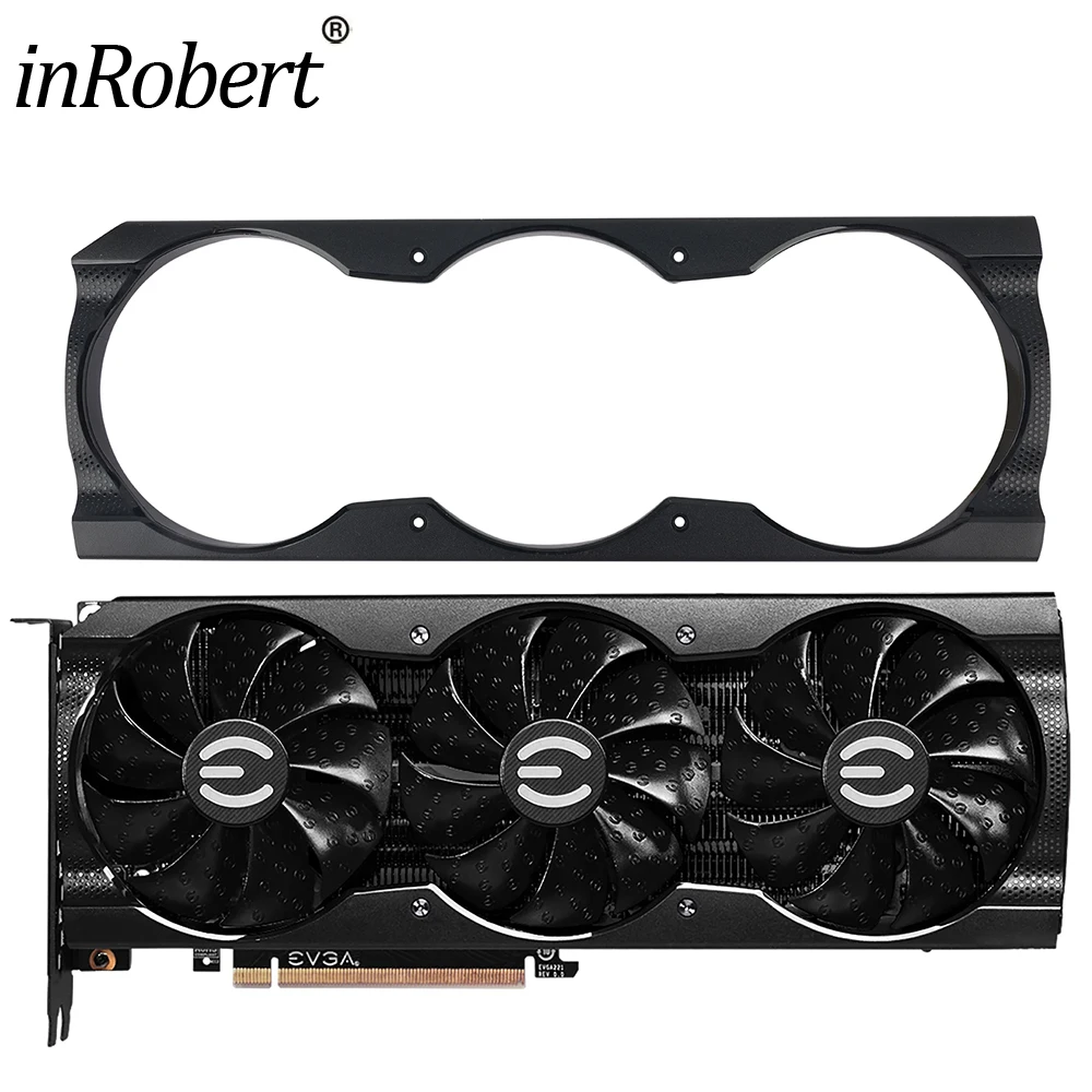 Nueva carcasa de tarjeta gráfica para EVGA GeForce RTX 3060ti 3070 3080 Ti 3090 XC3 funda negra para tarjeta de vídeo Ultra Gaming